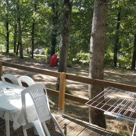 BUNGALOW DE LONA 5 personas - Tienda de lona - 2 dormitorios - sin instalaciones sanitarias