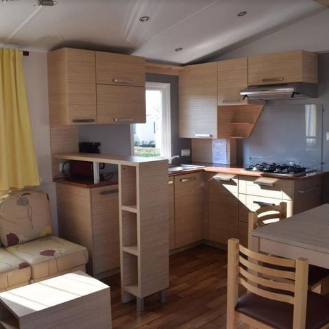 Stacaravan 4 personen - TOEGANG 2 SLAAPKAMERS