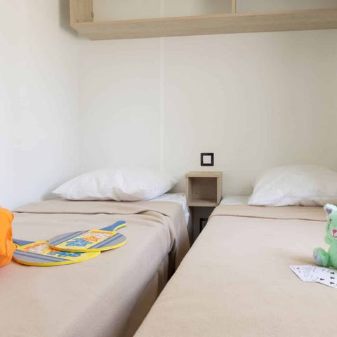Stacaravan 6 personen - 3-SLAAPKAMER COMFORT