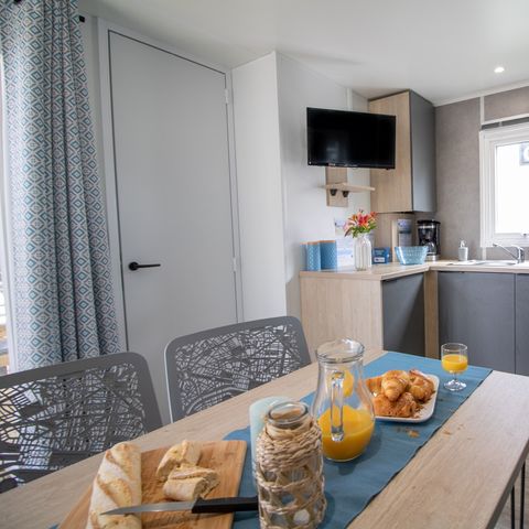 MOBILHOME 4 personas - COMODIDAD - TV