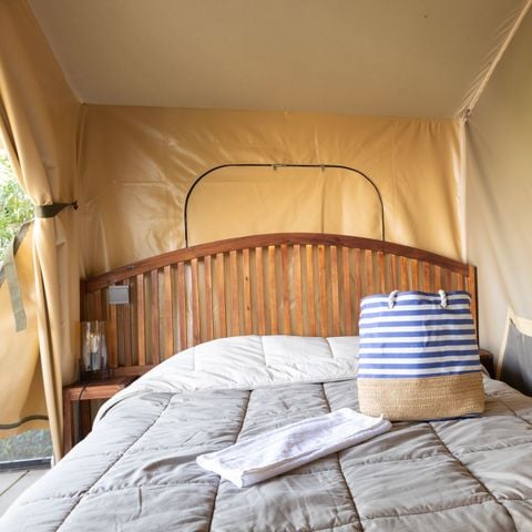 TENTE TOILE ET BOIS 5 personnes - Tente Pêcheur 4/5 pers.