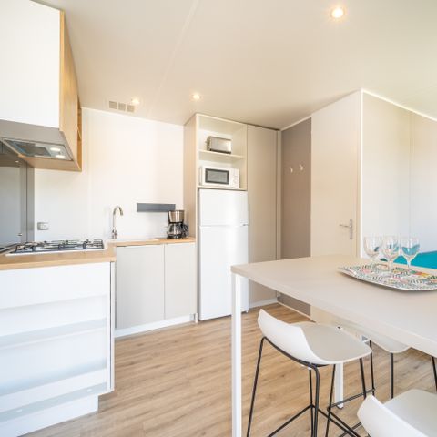 MOBILHOME 4 personas - PREMIUM 2 habitaciones 30m² aprox.