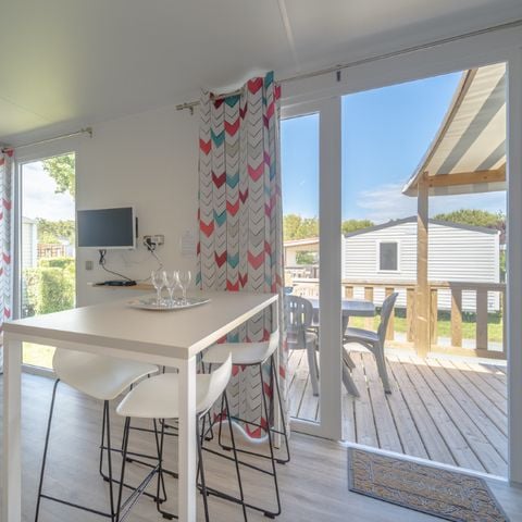 Mobilheim 4 Personen - PREMIUM 2 Zimmer ca. 30m²