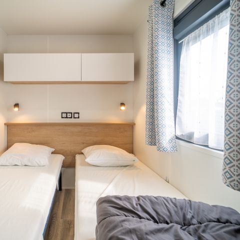 Stacaravan 6 personen - PREMIUM 3 slaapkamers