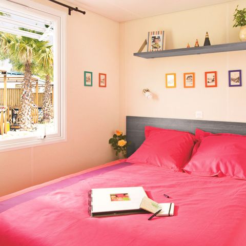 Stacaravan 4 personen - COMFORT 2 slaapkamers 30m² ongeveer.