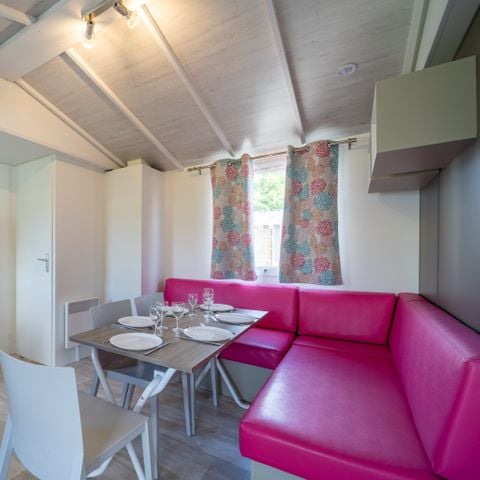MOBILHOME 6 personas - COMODIDAD 3 habitaciones 30m² aprox.
