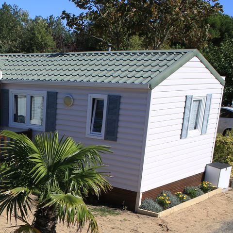 Mobilheim 4 Personen - BUDGET 2 Zimmer ca. 28 m²