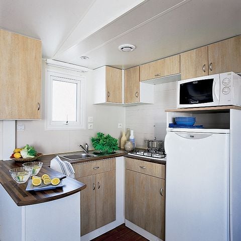 Mobilheim 6 Personen - BUDGET 3 Zimmer ca. 28m²