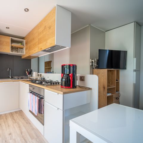Mobile home 6 persons - VIP 3 bedrooms 38m² - Pack-Vip included (linen,tv,wifi...)
