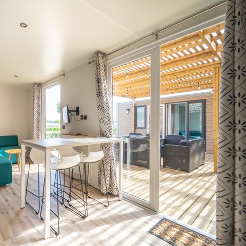 MOBILHOME 10 personas - TRIBU 5 habitaciones 65m² superficie habitable