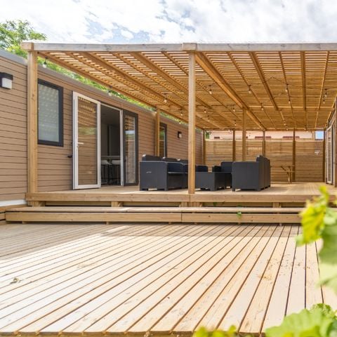 Stacaravan 10 personen - TRIBU 5 kamers 65m² woonoppervlakte