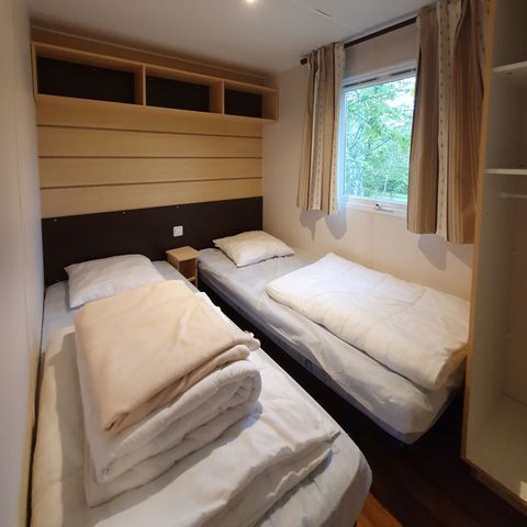 Mobile home 6 persons - 3-bedroom MRI with semi-covered terrace