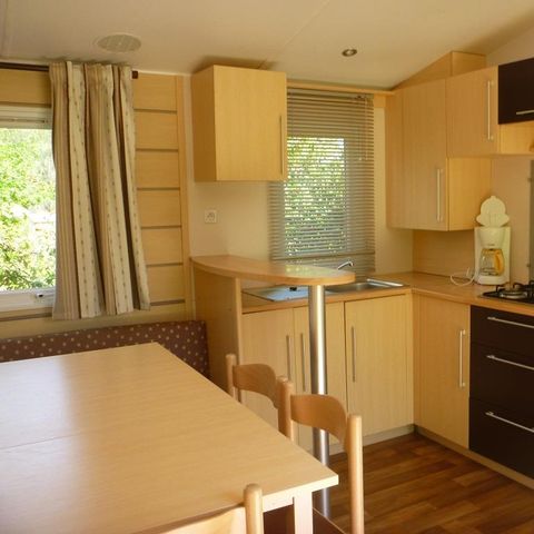 BUNGALOW 6 personnes - IRM 3 chambres avec terrasse semi couverte
