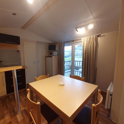 Mobile home 6 persons - 3-bedroom MRI with semi-covered terrace