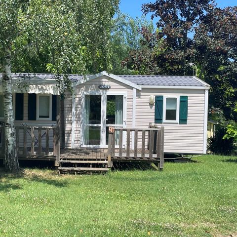 BUNGALOW 6 personnes - IRM 3 chambres avec terrasse semi couverte