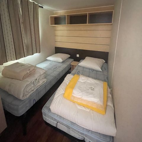BUNGALOW 6 personnes - IRM 3 chambres avec terrasse semi couverte