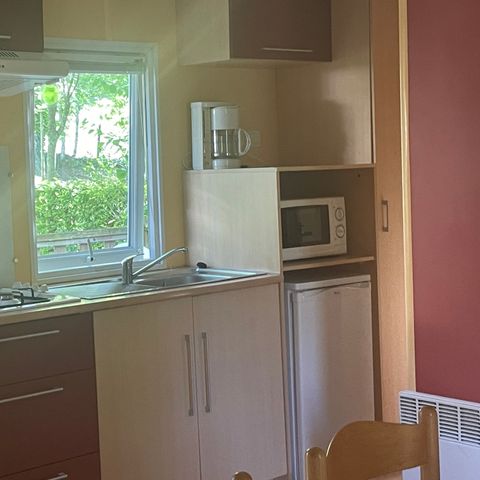 Stacaravan 4 personen - Albizia MH, 2 slaapkamers, airco.