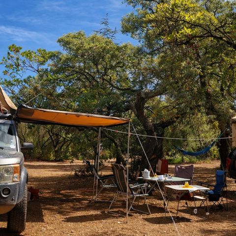 Kampeerplaats - Locatie bestelwagen