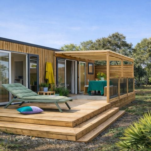 MOBILHOME 4 personnes - Mobil-home Arradicata (Gamme Supérieure) - Samedi/Samedi -