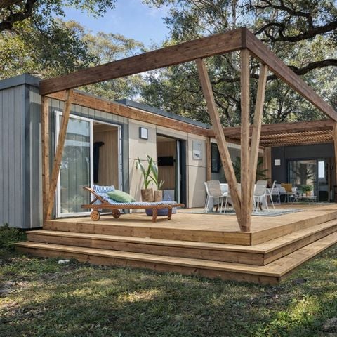 MOBILHOME 6 personas - Casa móvil doble Favulosa con baño nórdico (Gama Exclusiva) - Sábado/Sábado -