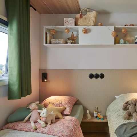 MOBILHOME 8 personas - Mobil-home doble Riala con baño nórdico (Gamme Exclusive) - Domingo/Dimanche -