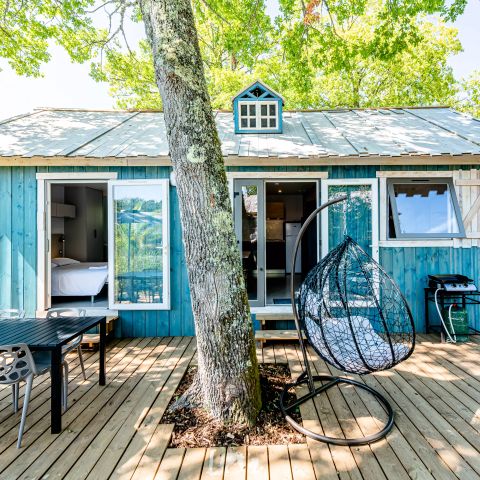 BUNGALOW 4 personnes - Cabane de pêcheur Premium 3 Pièces 4 Personnes Jacuzzi + Climatisé + TV