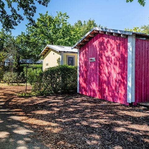 MOBILHOME 10 personnes - Cottage Tribu Arcahon 6 Pièces 10 Personnes Climatisé + TV