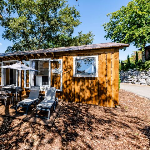Mobilheim 6 personen - Fischerhütte 4 Zimmer 6 Personen Klimatisiert + TV