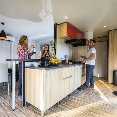 MOBILE HOME 4 people - Cottage Pagode Premium 3 Rooms 4 People lake view Air-conditioned + TV