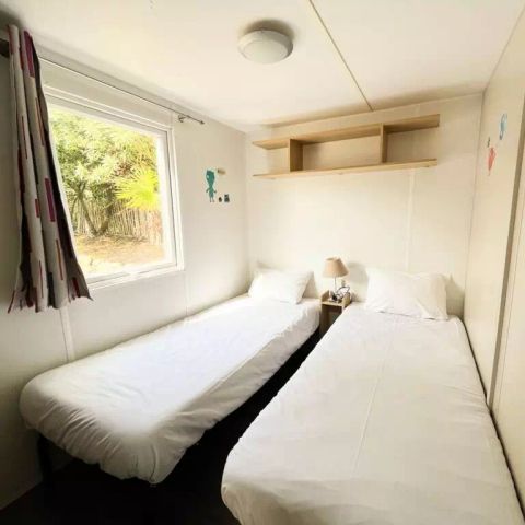 Stacaravan 4 personen - Cottage Lodge 3 Kamers 4 Personen Airconditioning + TV
