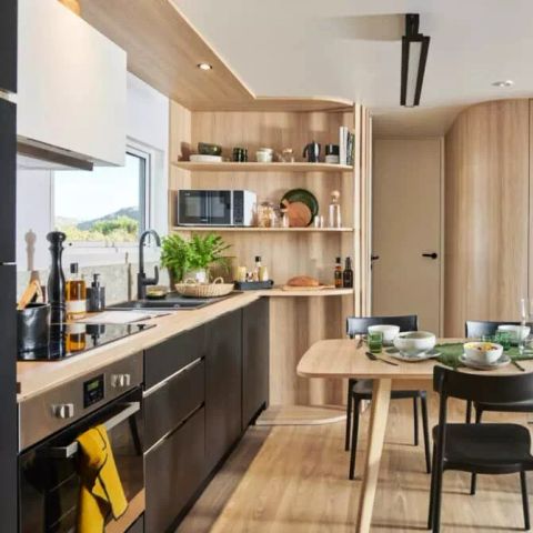 CASA MOBILE 6 persone - Cottage Taos Premium 4 Camere 6 Persone Aria condizionata + TV + Jacuzzi