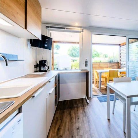 MOBILE HOME 4 people - Pyla Cottage: 3 Rooms, Sleeps 4, Air-conditioned + TV