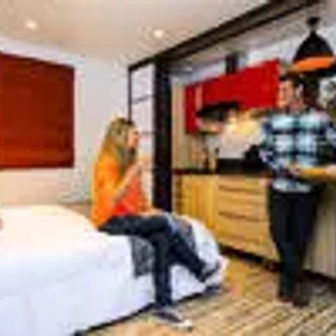 MOBILE HOME 2 people - 2-Bedroom Pagoda Cottage for 2 People, Air-Conditioned + TV