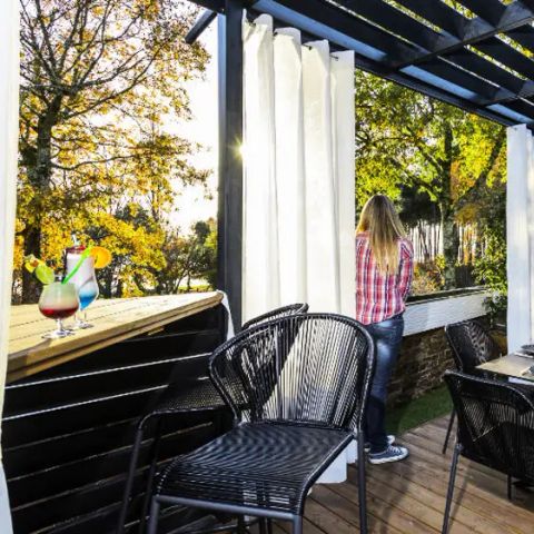 MOBILE HOME 4 people - 3-Bedroom Pagoda Cottage for 4 People, Air-Conditioned + TV