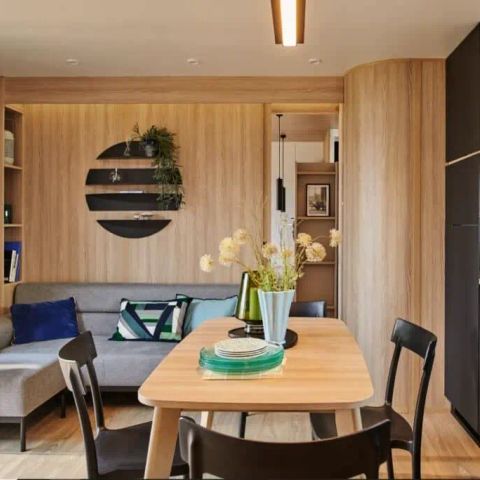 MOBILE HOME 6 people - Taos Premium 4-Bedroom Cottage for 6 People – Air-Conditioned + TV + Jacuzzi