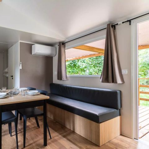 Stacaravan 10 personen - Comfort Cottage 5 Kamers 8/10 Personen Airconditioning + TV