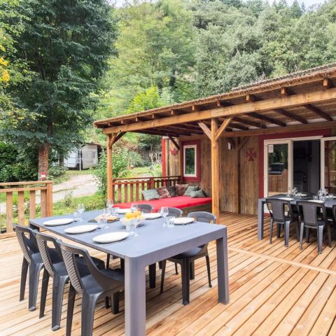 Mobilheim 12 Personen - Cottage Privilège 6 Zimmer 10/12 Personen Klimatisiert + TV