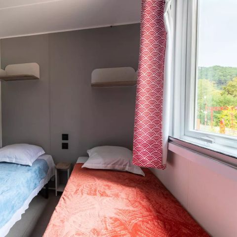 Stacaravan 8 personen - Cottage Privilège 4 Kamers 6/8 Personen Airconditioning + TV