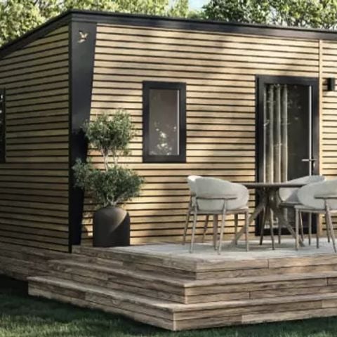 MOBILE HOME 6 people - Comfort Cottage 3 Rooms 4/6 People Air-conditioned + TV