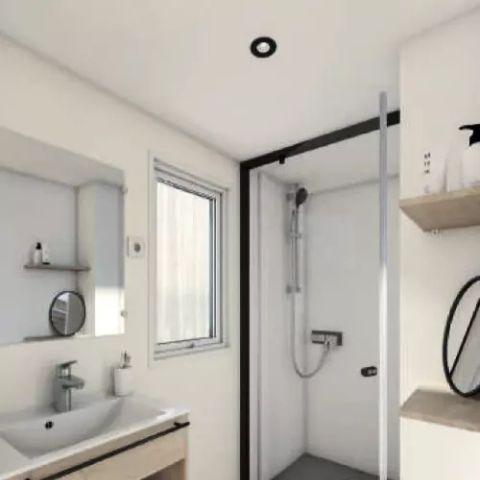 Mobilheim 6 Personen - Cottage Confort 3 Zimmer 4/6 Personen Klimatisiert + TV