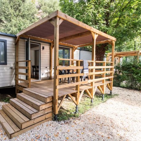 Stacaravan 6 personen - Comfort Cottage 3 Kamers 4/6 Personen Airconditioning + TV