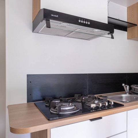 MOBILHOME 6 personas - Mobil-home | Confort | 2 Dormitorios | 4/6 Pers. | Terraza elevada | Aire acondicionado | TV