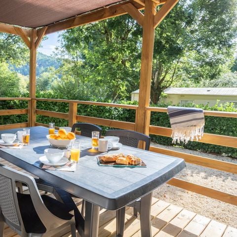 CASA MOBILE 6 persone - Casa mobile | Comfort | 2 Camere da letto | 4/6 Persone | Terrazza rialzata | Aria condizionata | TV