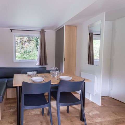 Mobilheim 8 personen - Mobilheim | Premium | 3 Zi. | 6/8 Pers. | Erhöhte Terrasse | Klimaanlage | TV