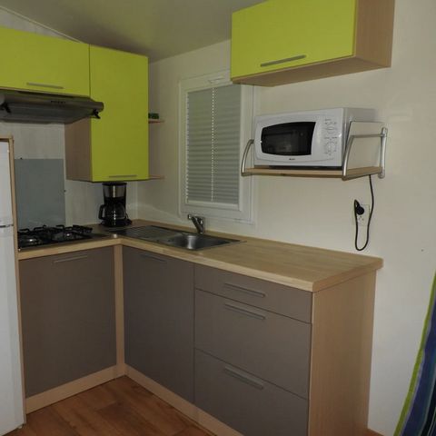 Stacaravan 4 personen - Stacaravan Océane 27 m² - 2 slaapkamers