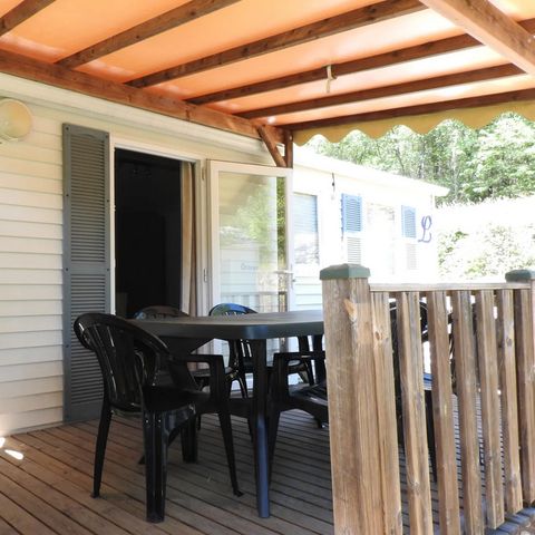 Stacaravan 4 personen - Stacaravan Océane 27 m² - 2 slaapkamers