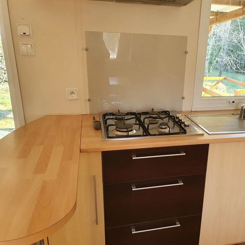 Stacaravan 6 personen - Stacaravan Super Mercure 28 m² - 2 slaapkamers