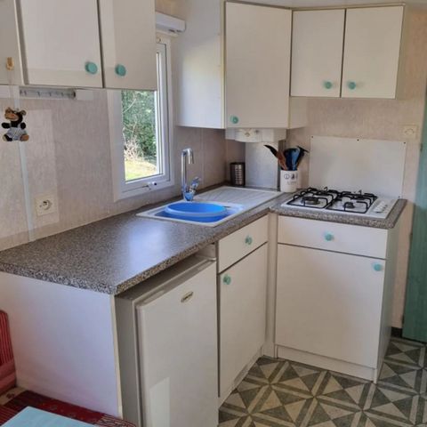Mobilhome 4 personnes - Vintage 24 m² - 2 chambres