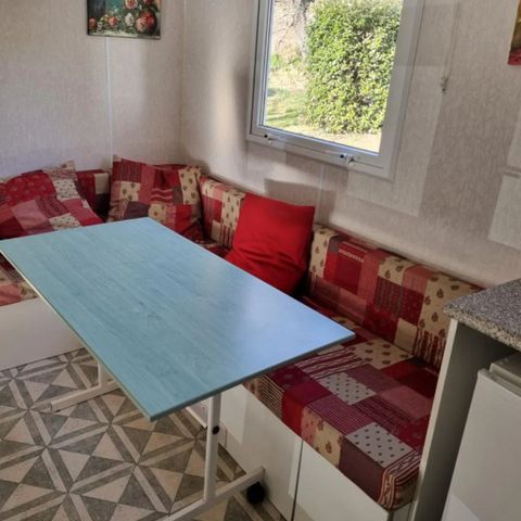 Stacaravan 4 personen - Vintage 24 m² - 2 slaapkamers