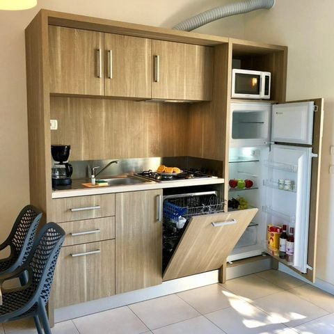 Appartement 6 personen - PREMIUM (begane grond met klein terras)